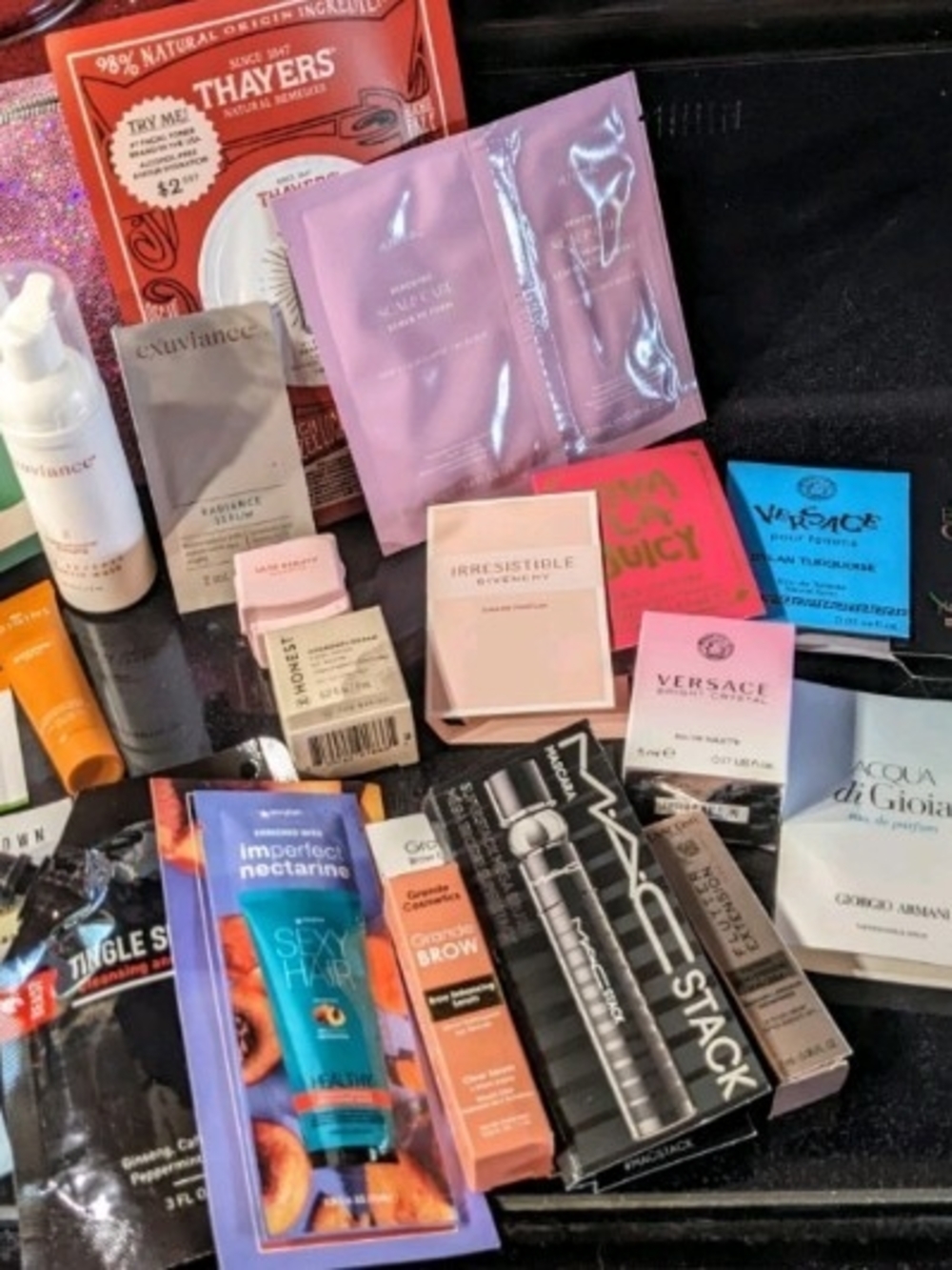 Ultra Beauty & Sephora  24 Travel Items Assorted  Hair Products, Mascara, Eye